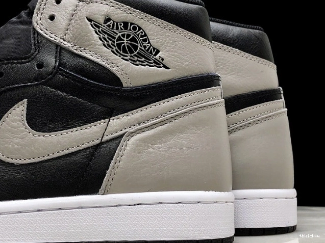 Reps TBK Black Retro Grey Jordan Air 1 Shadow OG High 555088-013 0806